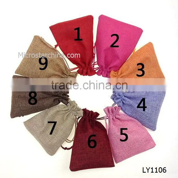 IN Stock 2016 Promotional Christmas Burlap Bag photo-4