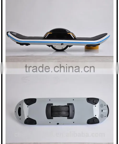 New Products 2016 Mini Electric Longboard Skateboard One Wheel Balance Scooter 6.5" Bluetooth Drifting Board LED Lights
