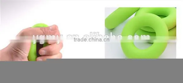 7cm Strength Finger Hand Grip Muscle Power Training Rubber Ring Exerciser photo-2