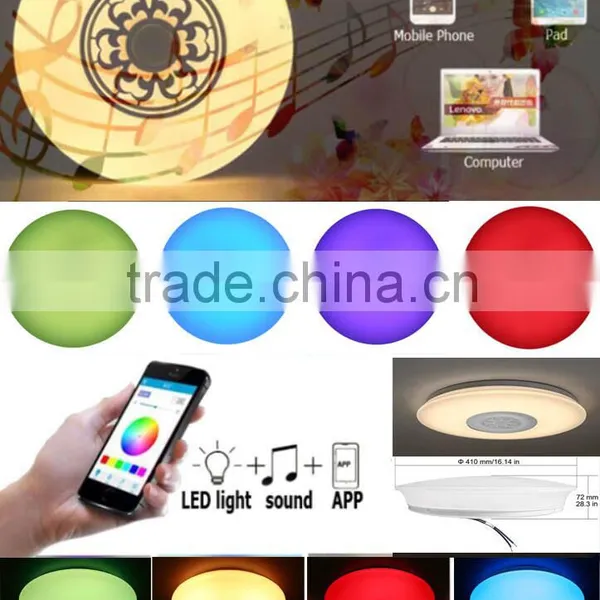45W App Smart Lamp Music Bluetooth Led Light Ceiling Modern RGB Led Ceiling photo-5