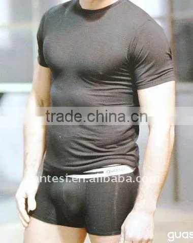 97% Modal 3% Spandex Men's Knitted Boxers