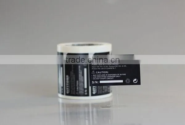 PET Paper Waterproof Sticker Label Produced Manudatcurer photo-4