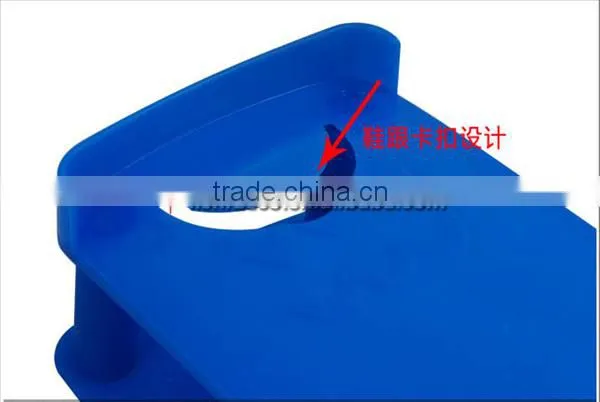 Convenient Adjustable Storage High-heeled Shoes Rack Plastic Shoe Rack photo-4