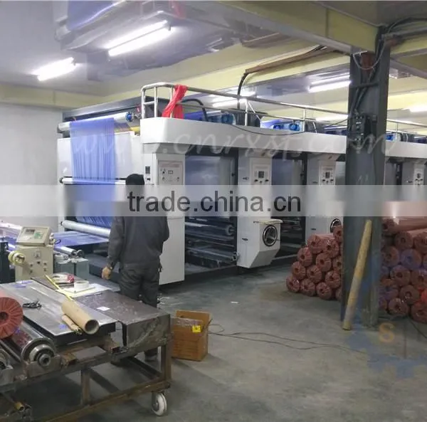 2000mm Wide Format Rotogravure Printing Machine for PVC Wallpaper