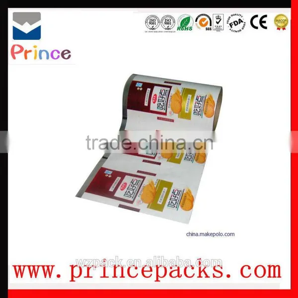 Biodegradable Flat Bag on Roll / Plastic Flat Bottom Bag / Packaging Bags for Food photo-5