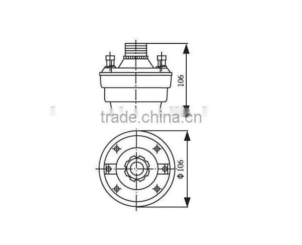 DU-40A 40W Public Address Loudspeaker System Reflex Horn Driver Unit photo-4