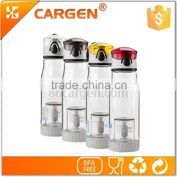 OEM Blank Flip Lid Tea Infusere Water Bottle photo-3
