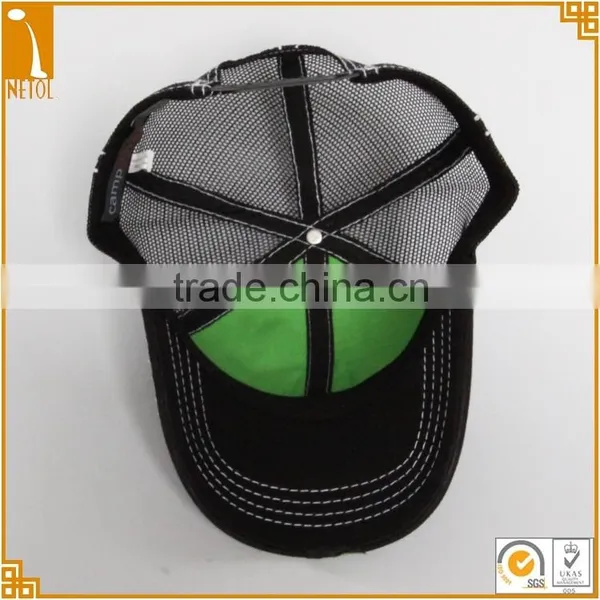 6 Panel Structured Adult Group Custom Mesh Trucker Caps photo-4