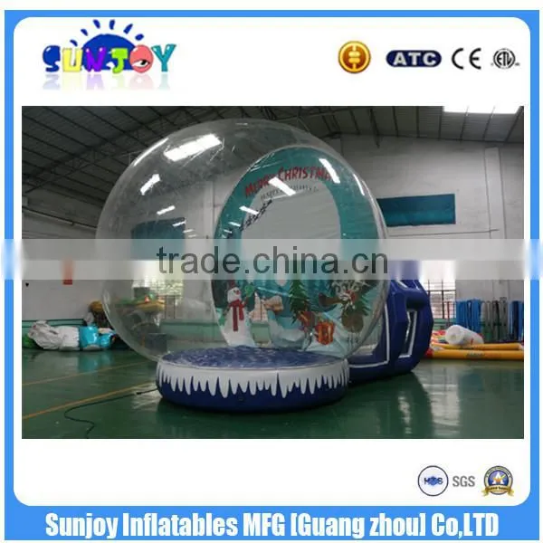 New Christmas Product Inflatable Snow Ball Kids Snow Globe For Advertising photo-2