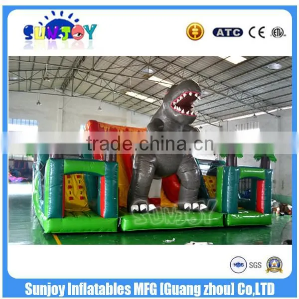 Commercial Inflatable Dinosaur Combo / New Outdoor Playground ,Kids Amusement Park photo-5