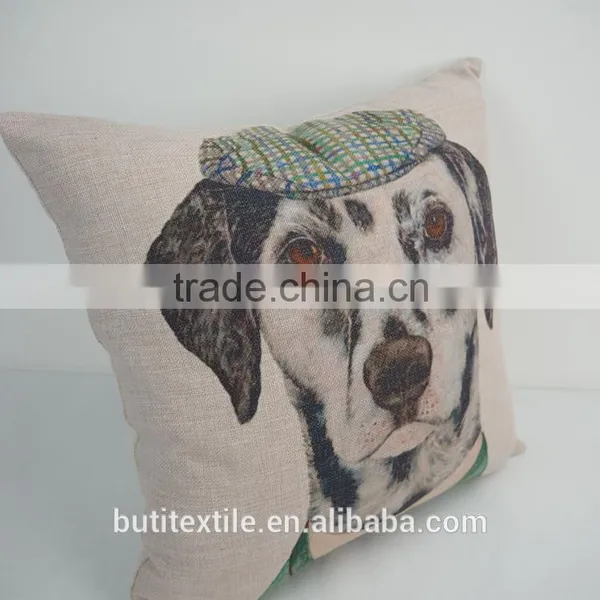 Decor Sofa Pillow Cover Dog Printed Square Pillow Case Decorative Throw Pillows photo-3