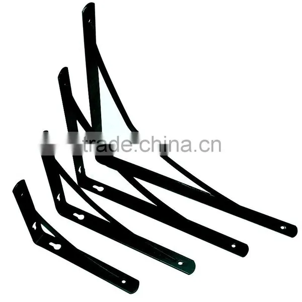 Wholesale for Black Metal Bracket for Shelves Various Sizes photo-6
