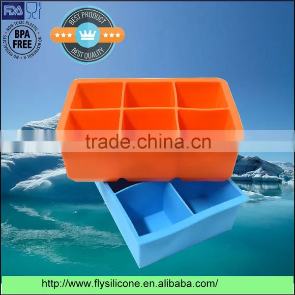 OEM Factory Price Novelty Perfect Size Food Grade Premium Silicone Ice Cube Tray photo-3
