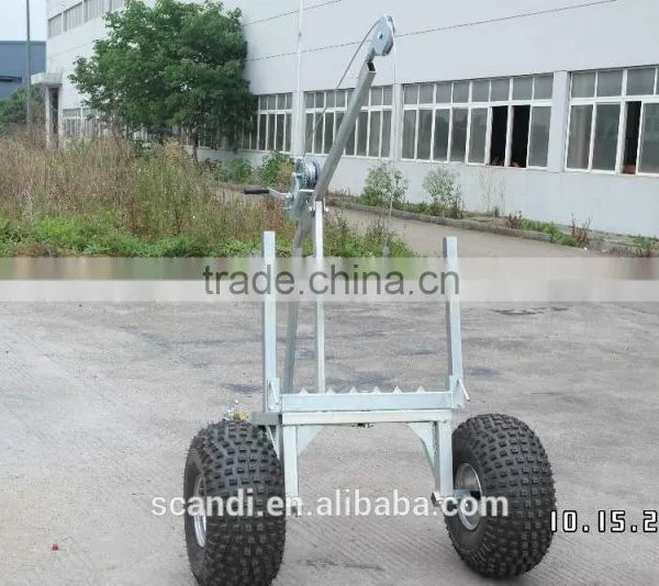 Professional Log Trailer Manufacturer 4W-A07 Log Winch Trailer photo-5