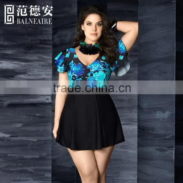 Balneaire 2016 Lastest Women Large Size Swimsuit