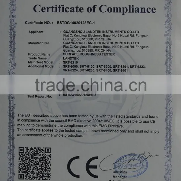 Electronic Surface Roughness Tester SRT-6210S photo-2