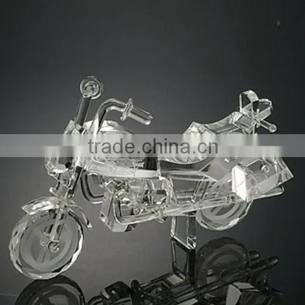 2016 Clear New Crystal Car Model With Clear Base photo-2