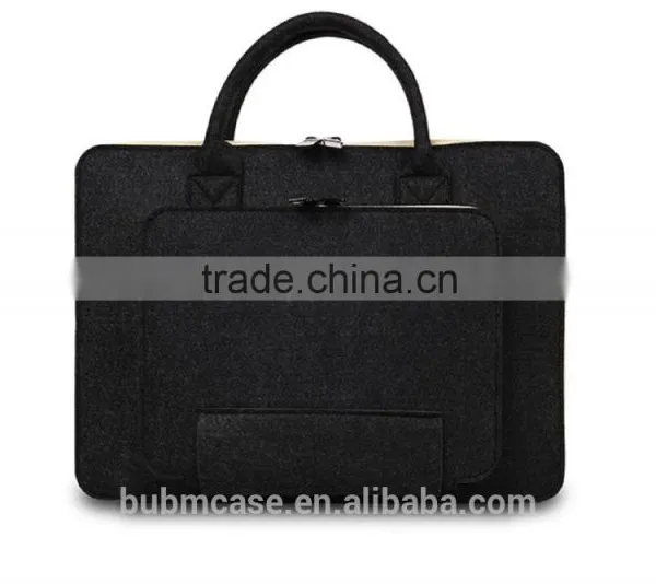BUBM 2016 New 11inch Felt Laptop Bag Case For Notebook Lady Travel Business Notebook Case photo-4