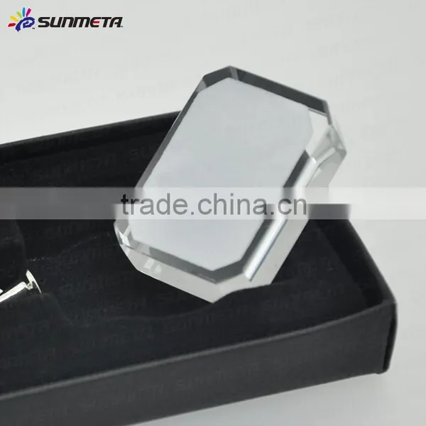 New Product China Manufacturer Sublimation Products Blank Crystal Key Chain photo-4
