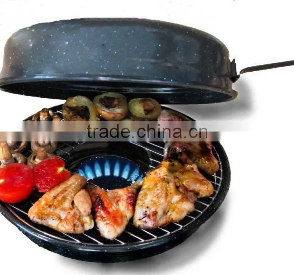 Gas grill for Chicken bbq pan