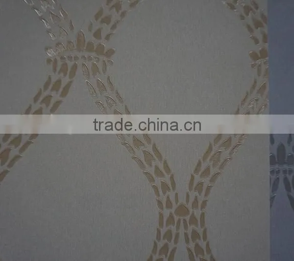 Popular Mordern Pvc Vinly Wallpaper With DAMASK Design photo-2