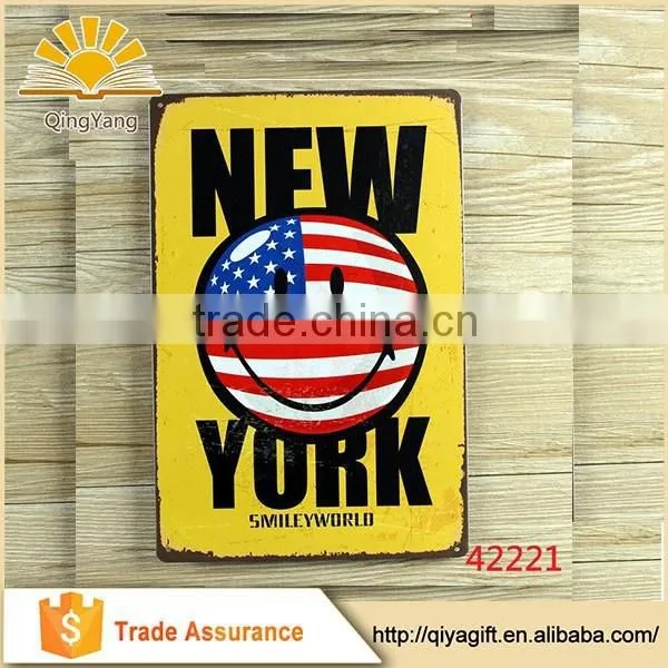 Wholesale/High Quality Metal Signs/Tin Sign Chic Metal Wall Art photo-2