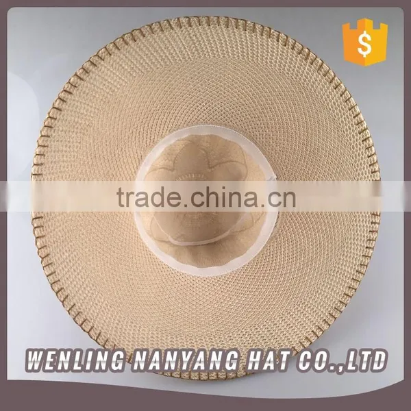 Cheap Ladies Sun Hat Newest Fashion Foldable Straw Hats For Women photo-3