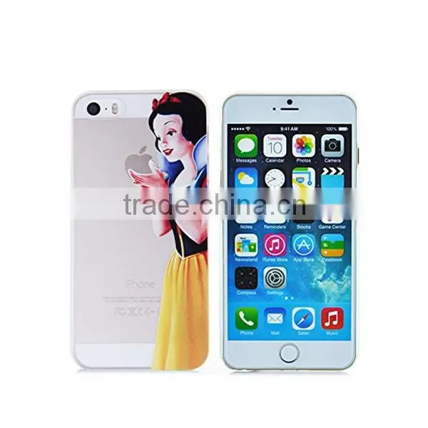 3d Printing Mobile Phone Case, Princess Eating Little Mermaid Holding Logo Case for Iphone 6 /6 Plus photo-2
