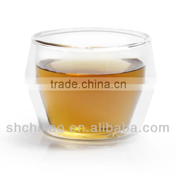 Double Layer Glass Cup