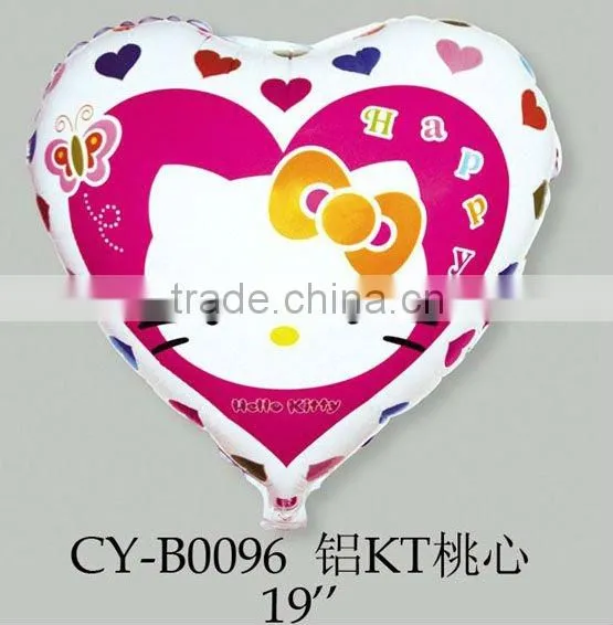 Hello Kitty Party Balloon Mylar 18 Inch , Hello Kitty 18" Balloon Mylar Foil Cat Polka Dot Happy Birthday Party