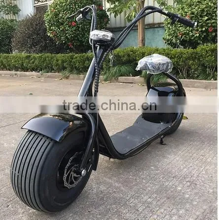 Big Motor Wheel Halley Electric Scooter 60v 1000w Citycoco Scooter photo-3
