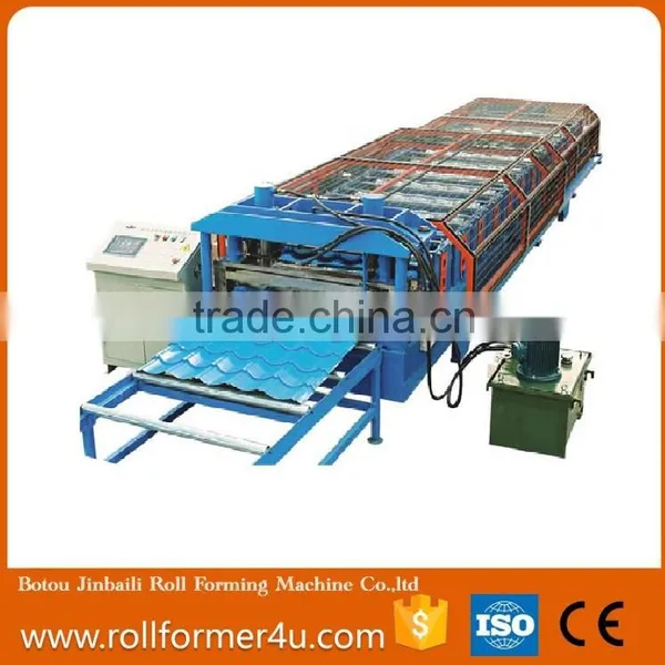 GI PPGI Color Metal Roof and Wall Sheet, Glazed Tiles Roll Forming Machine photo-4