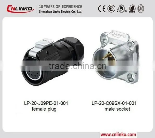 Made in China Waterproof Wire Connector 9 Contacts Cable Terminal End Copper Ferrules Connector photo-2