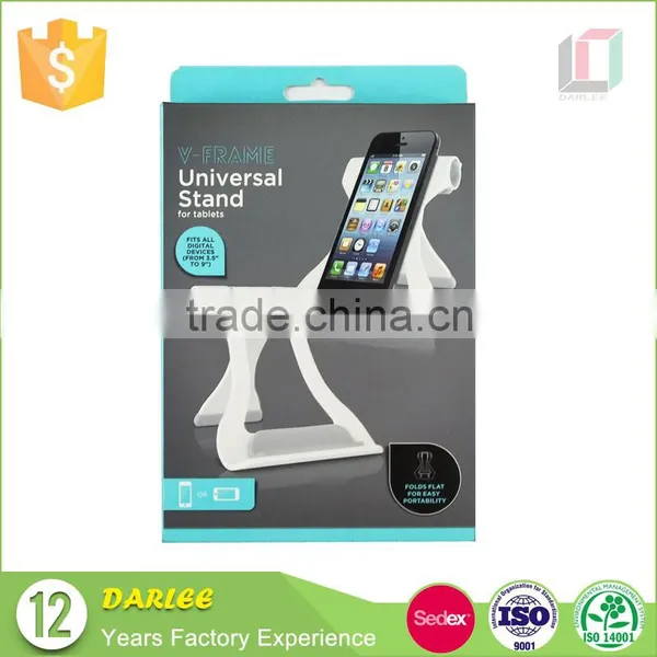 2016 Custom Spot uv Embossed Paper Iphone Bracket Packaging photo-3