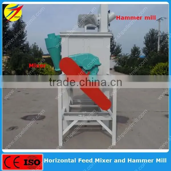 1 T/batch Industry Use Animal Feed Crusher and Mixer Price photo-4