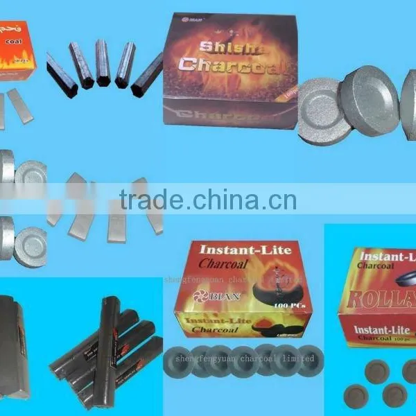 Bamboo Silver Stick Shisha Charcoal 60pcs photo-3