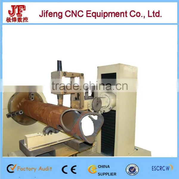 5 Axles Plasma Cutting Pipe Cut Machine /bevel Cut Machine Arc Cutter Intersecting Line Machine photo-2