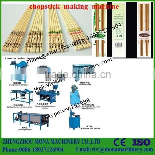 Manufacturer Disposable Wooden Chopsticks Making Machine Wholesale Tableware Customized photo-4