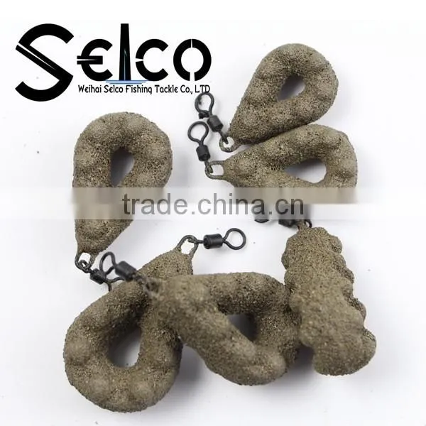 Various Weights Carp Fishing Lead Weights Coated Gripper Carp Lead Sinkers photo-3