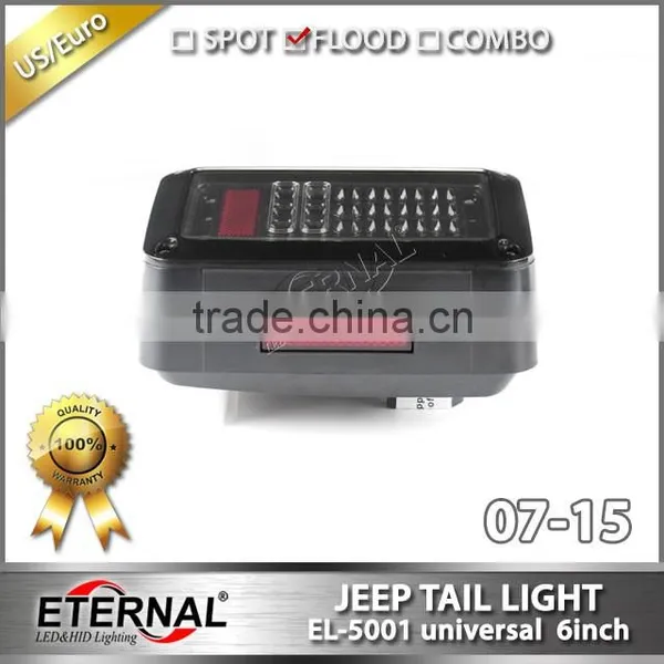 07-16 Jeep Wrangler JK Led Tail Light 4x4 Off-road Running Turn Brake Reverse Rear Lamp photo-4