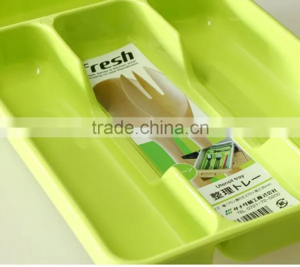 Kitchen Drawer Plastic Cutlery Tray photo-4