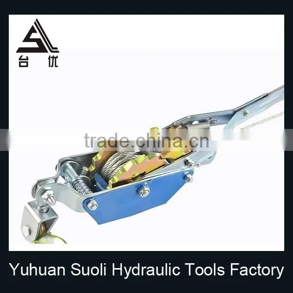 Manufacturing 2T Heavy Duty Car Puller With Double Gear Double Hook photo-4