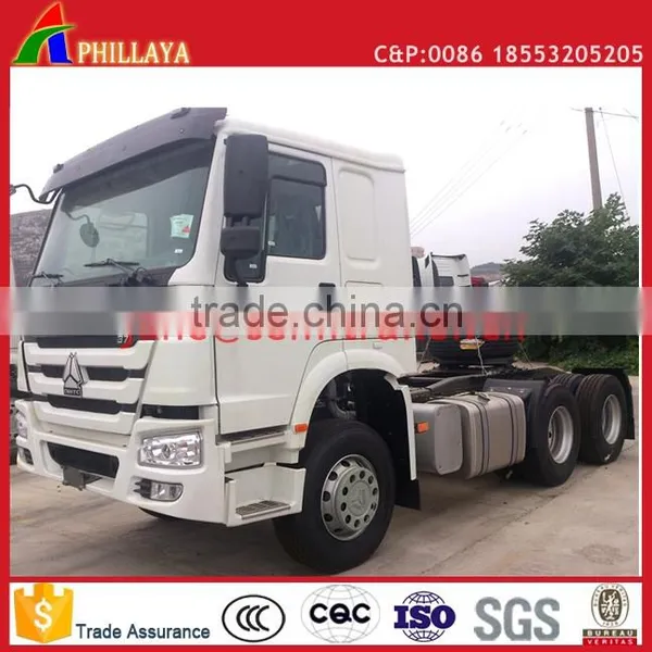 HOWO Brand 6*4 371HP Mini Tractor Trailer Truck photo-2