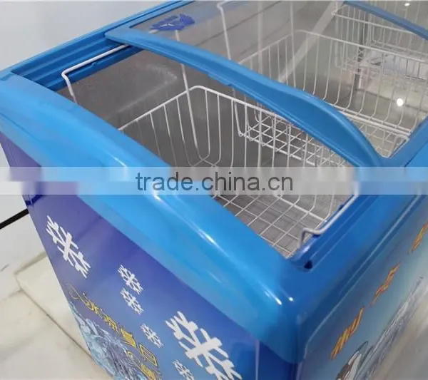 Arc Display Cabinet Series /ice Cream Freezer Fresh Refrigerator Restaurant Freezer photo-4