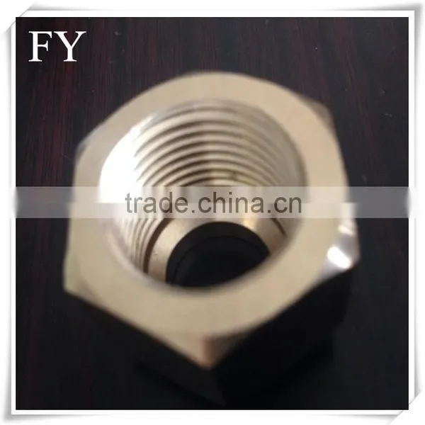 DIN High Quality Hexagonal Nylon Lock M8 M10 M16 Brass Copper Stainless Iron Nut Suppliers photo-5