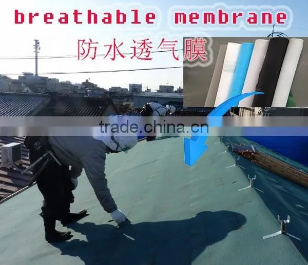 Breathing Paper for Lsog Cabin Building on Applicable Breathable Membrane photo-5