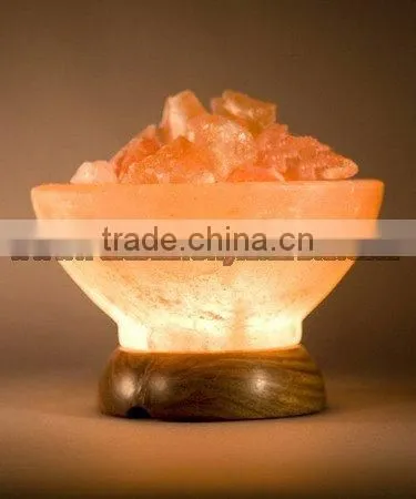 UNIQUE CRAFTED BOWLS SALT LAMPS photo-2