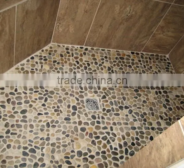 Pebble Massage Tile Pebble Bath Floor Mat photo-5