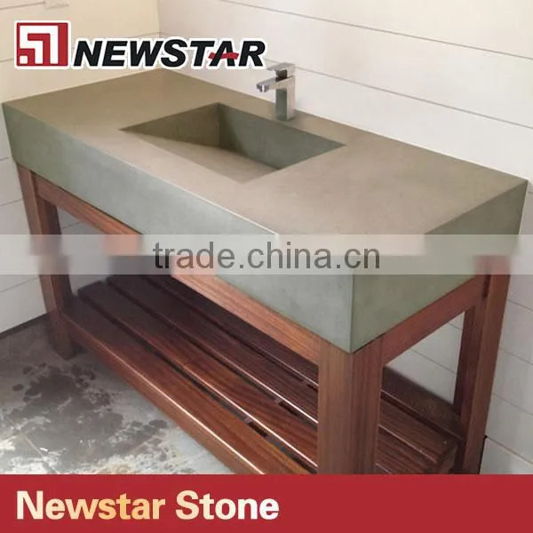 Newstar Hotel Bathroom Vanity Cabinet With Sink Vanity Base photo-3
