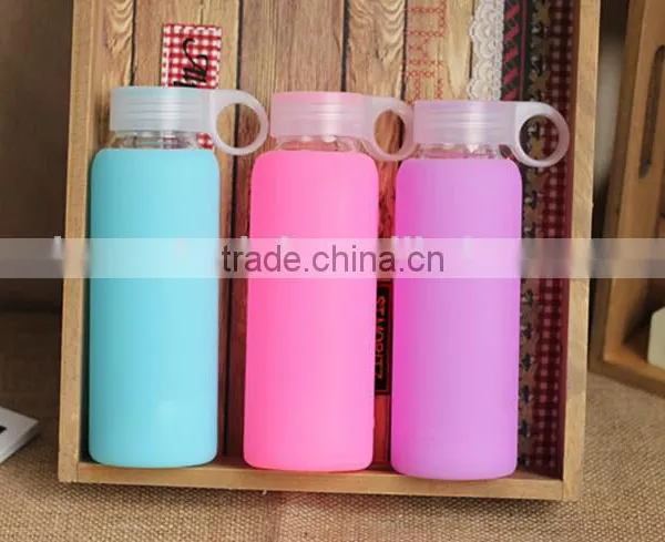 Custom Silicone Bottle Cover ,Silicone Sleeves Glass Water Bottles photo-4